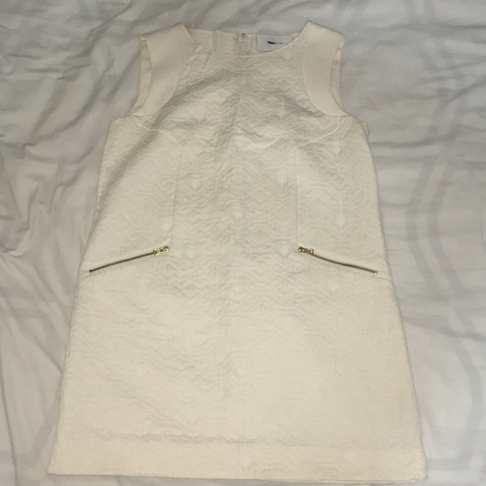 Off white jcrew dress